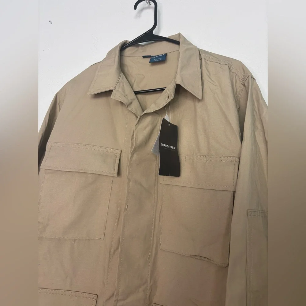 PROPPER NWT KHAKI LONG LINED BARN OUTDOOR JACKET SZ SMALL